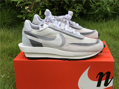 Pure original version_ SACAI X Nike LDV Waffle original_ white gray color_ number BV0073-100. Full code shipment 36--46-802206e5